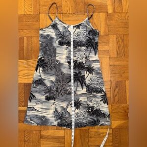 VENUS Monochrome 100% Silk Dress Large